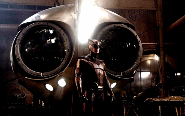 Man factory machine lights large free wallpaper - medium preview image