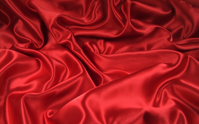 Red cloth long folds sides free wallpaper - medium preview image