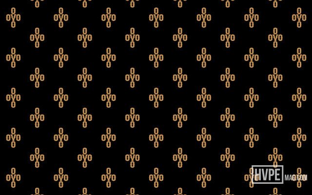 Black gold pattern background design free wallpaper - medium preview image