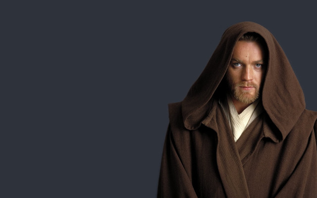 Man brown robe hood beard free wallpaper - medium preview image