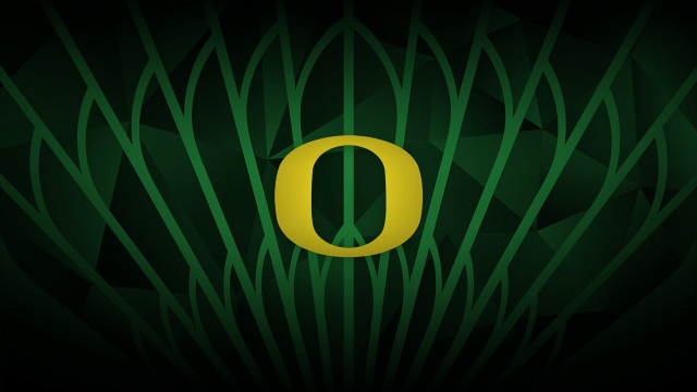 Green yellow letter o black free wallpaper - medium preview image