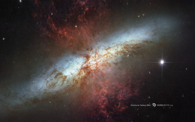 Cosmic colorful aurora starry sky free wallpaper - medium preview image