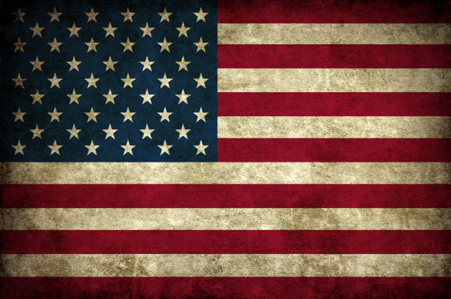 Grungy american flag faded background #5 free wallpaper - medium preview image