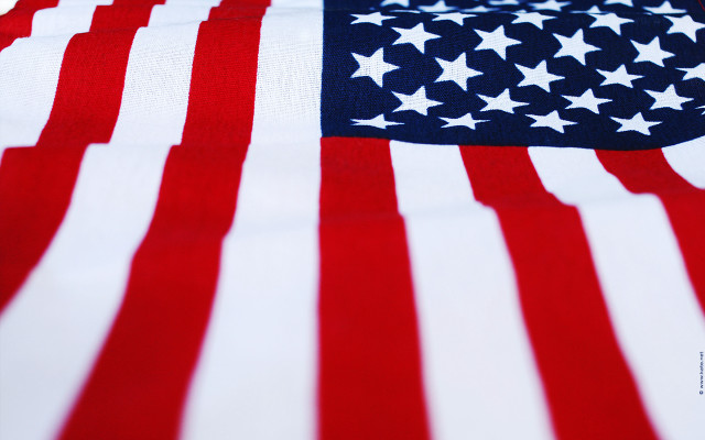 American flag closeup red blue #2 free wallpaper - medium preview image