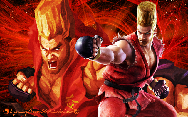 Man red outfit fist another free wallpaper - medium preview image