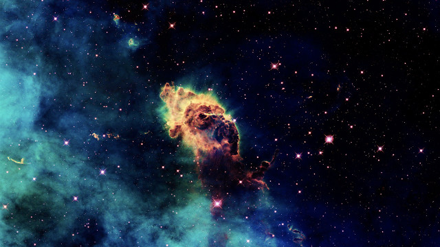 Large star cluster blue sky #10 free wallpaper - medium preview image