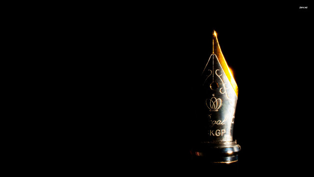 Black gold trophy ribbon background free wallpaper - medium preview image