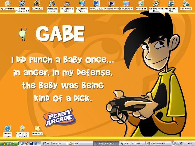 Cartoon character remote control computer free wallpaper - medium preview image