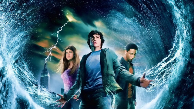 Man woman water wave lightning free wallpaper - medium preview image