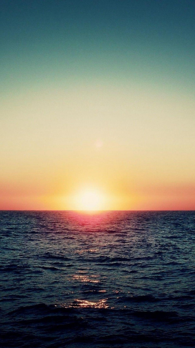 Sunset ocean boat surfboard person #2 free wallpaper - medium preview image
