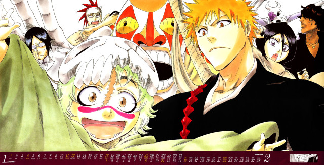 Anime characters red background red free wallpaper - medium preview image