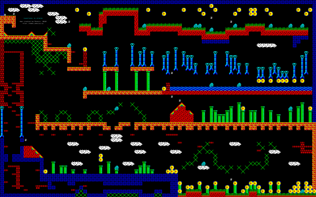 Computer screen colored lines building free wallpaper - medium preview image