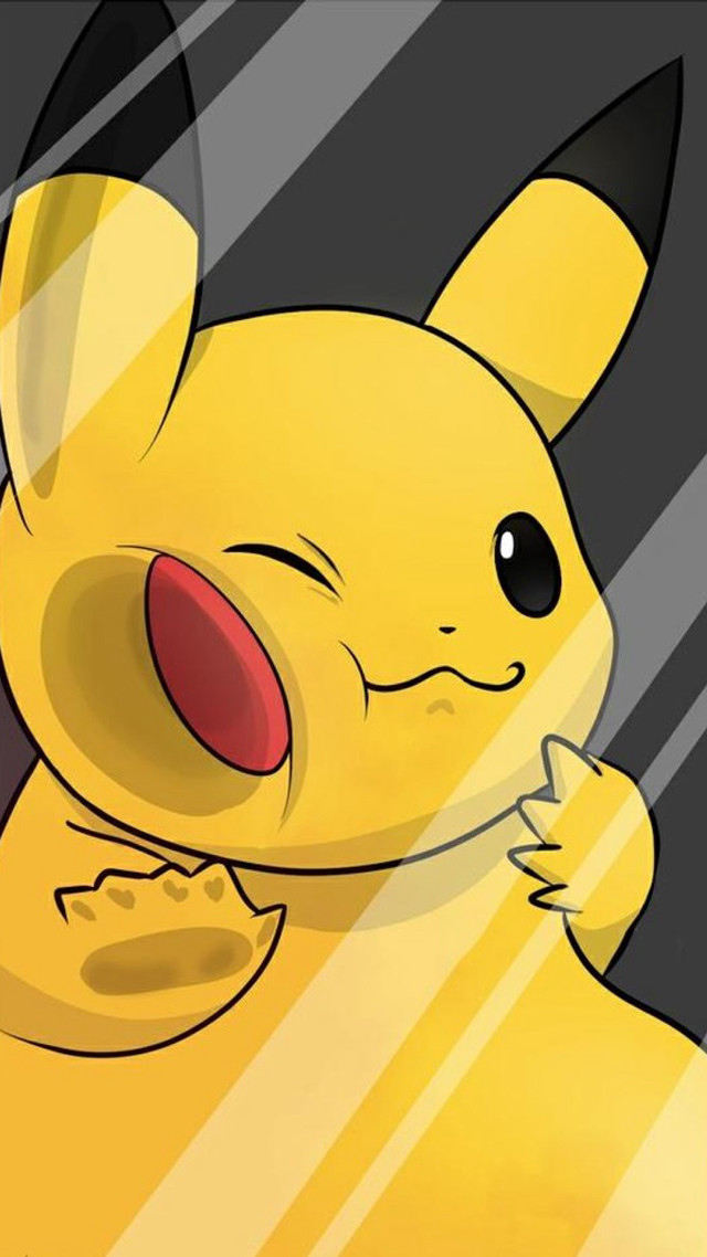 Cartoon pikachu car seat smiling free wallpaper - medium preview image