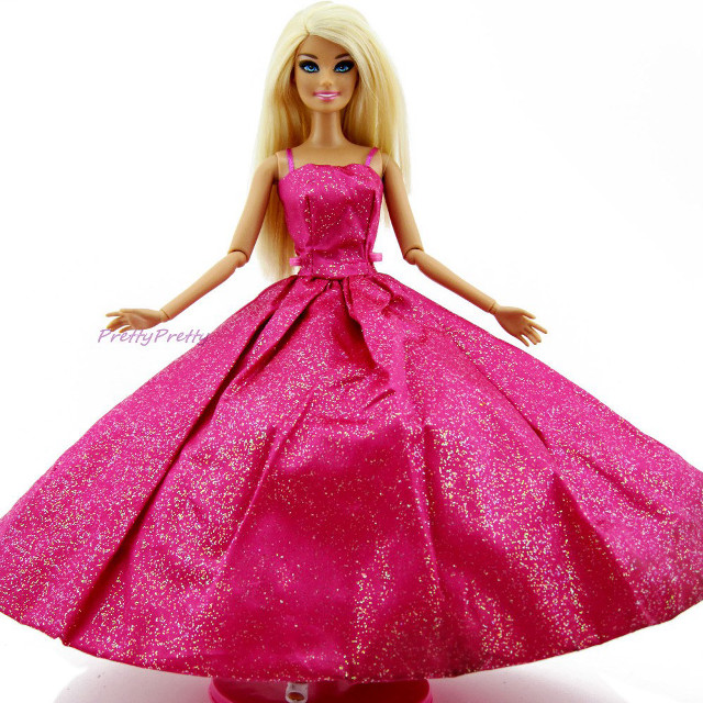 Barbie doll pink dress bow free wallpaper - medium preview image