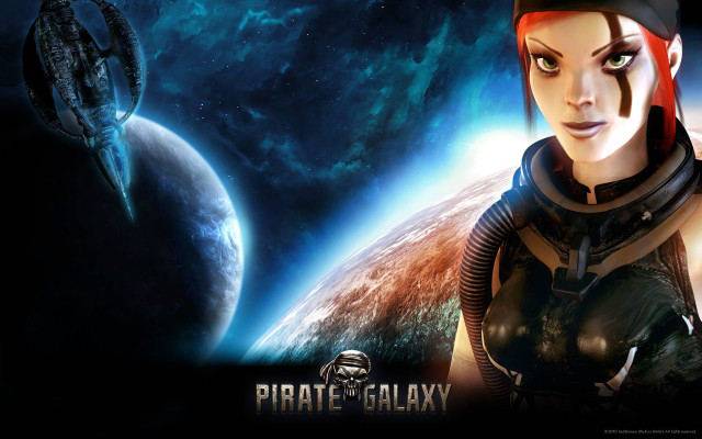 Woman space suit planet spaceship free wallpaper - medium preview image