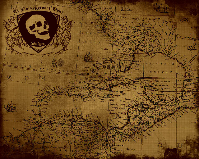 Americas map skull world skull free wallpaper - medium preview image