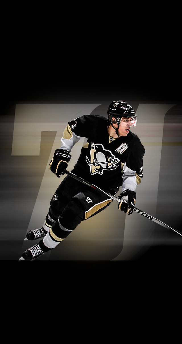 Hockey player black uniform helmet free wallpaper - medium preview image