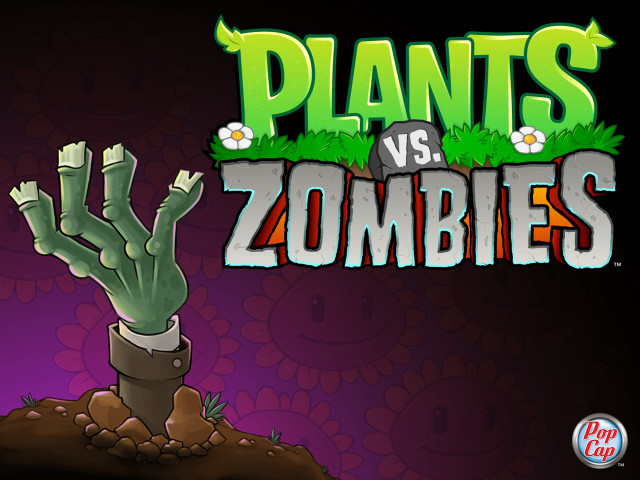 Zombie hand hole plants zombies free wallpaper - medium preview image