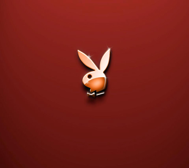 Rabbit red background white head free wallpaper - medium preview image