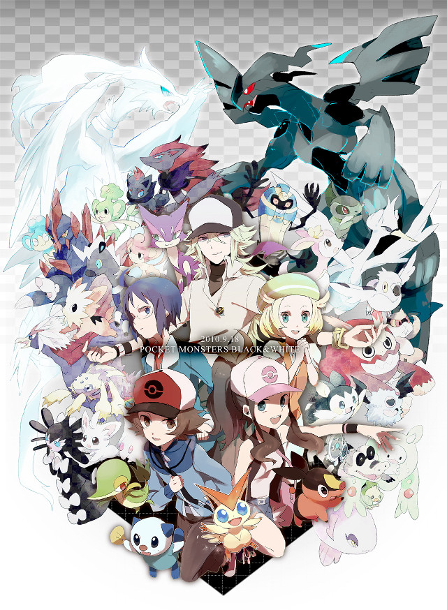 Pokemon circle colorful background gathering free wallpaper - medium preview image
