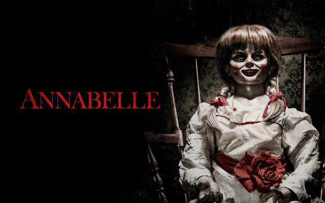 Creepy doll sitting chair creepy free wallpaper - medium preview image