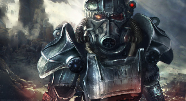 Robot gas mask helmet city free wallpaper - medium preview image