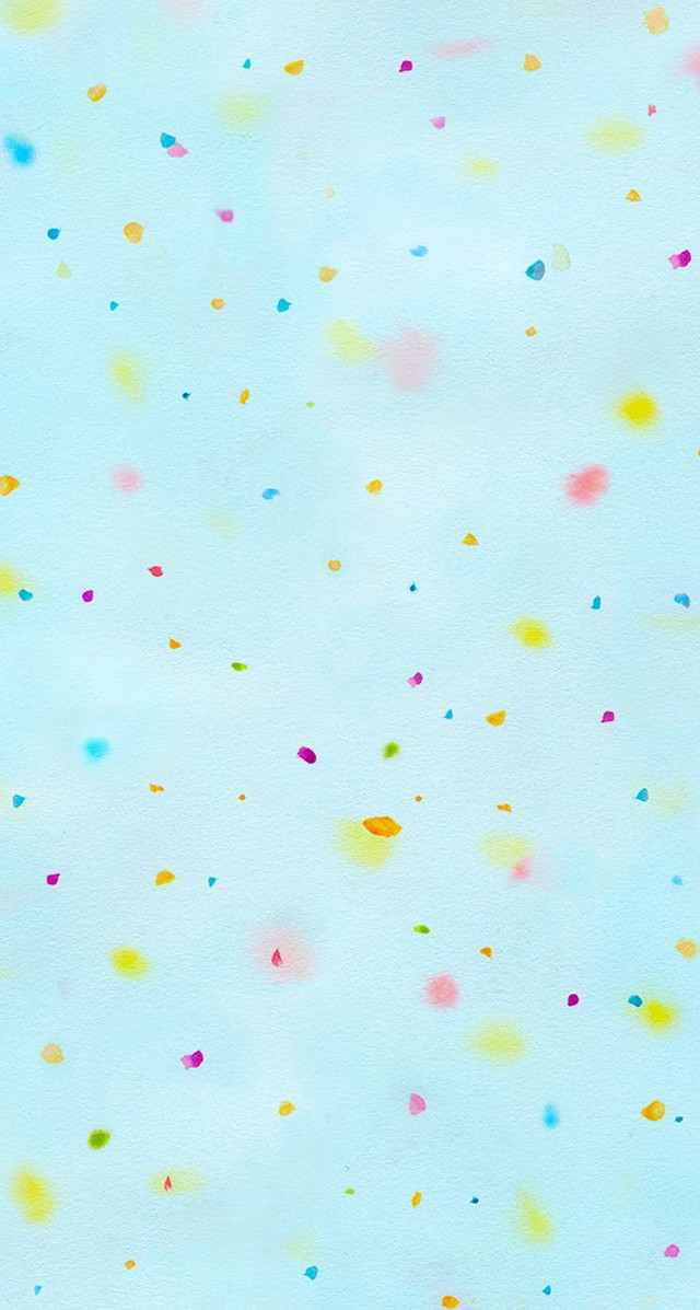 Blue background multicolored confetti white #3 free wallpaper - medium preview image