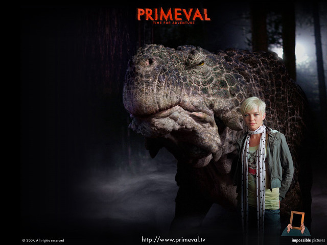 Man dinosaur forest chair large free wallpaper - medium preview image