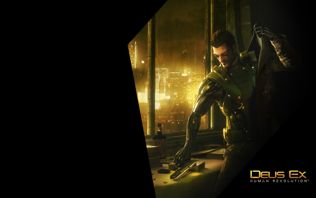 Man suit tie gun dark #2 free wallpaper - medium preview image