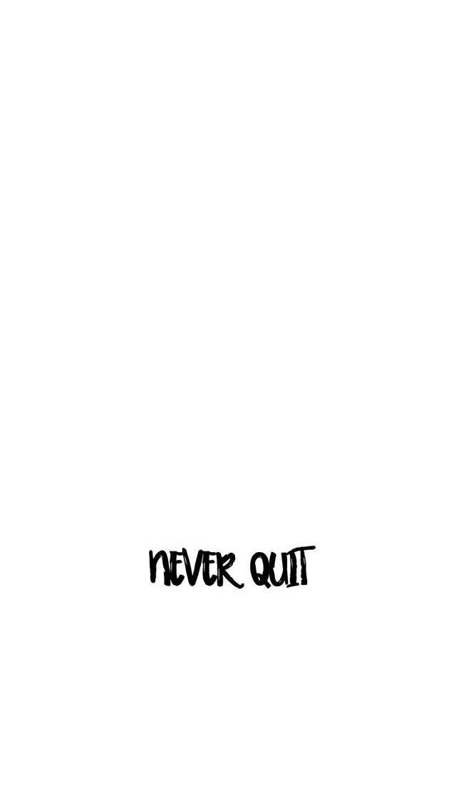 Black white clock never quit free wallpaper - medium preview image
