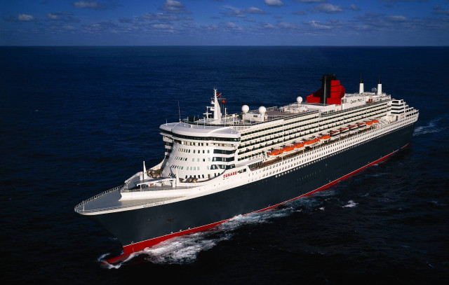 Cruise ship ocean sunny day #5 free wallpaper - medium preview image