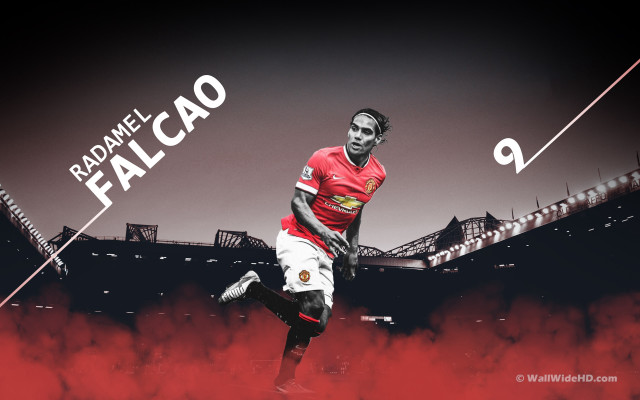 Man red shirt kicking soccer #5 free wallpaper - medium preview image