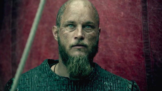 Bearded man sword red walls free wallpaper - medium preview image