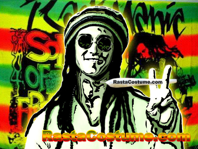 Drawing person knife rainbow background free wallpaper - medium preview image