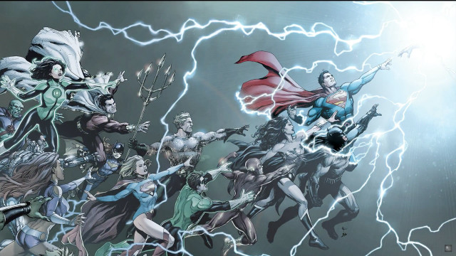 Storm superman characters lightning background free wallpaper - medium preview image
