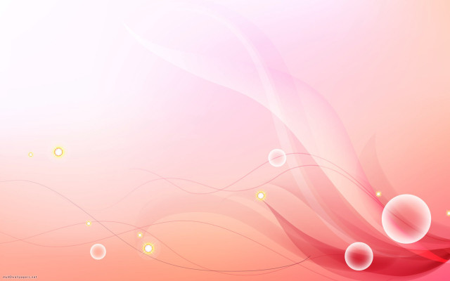 Pink yellow bubbles lines background free wallpaper - medium preview image