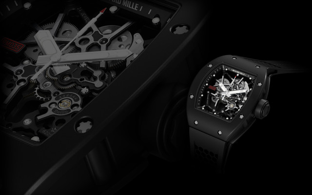 Black watch modular 3d render free wallpaper - medium preview image