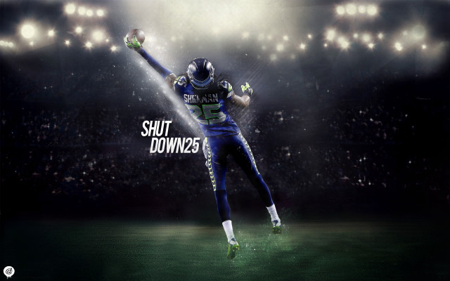 Football player jumping aurora fireworks free wallpaper - medium preview image