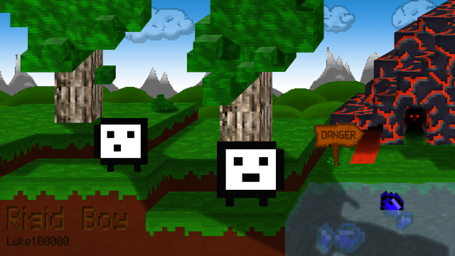Sheep castle game scene sign free wallpaper - medium preview image
