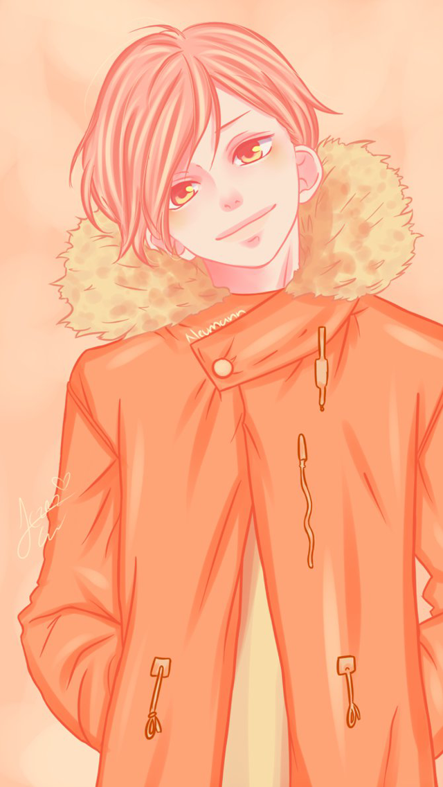 Person coat fur collar jacket free wallpaper - medium preview image