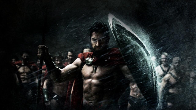 Man sword people rain water free wallpaper - medium preview image