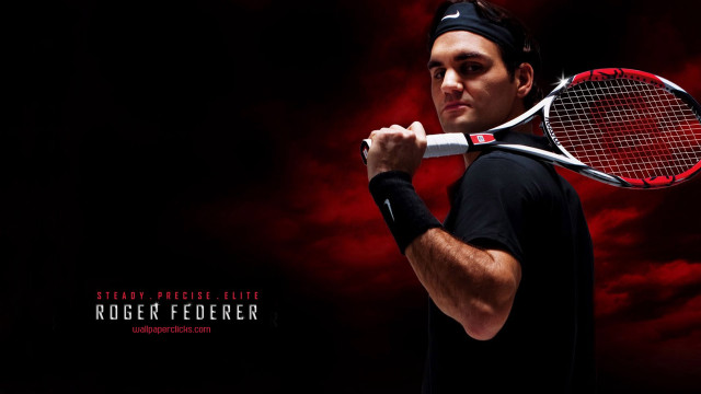 Man holding tennis racket red free wallpaper - medium preview image