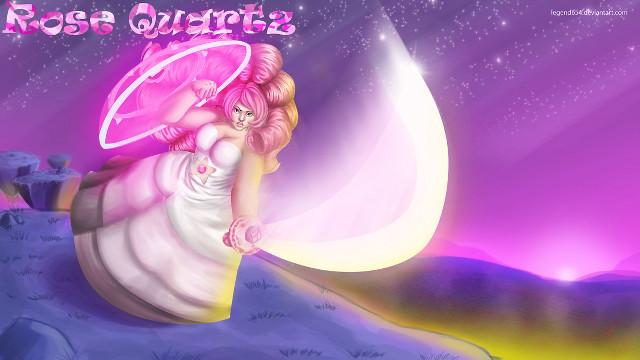 Woman dress pink umbrella moon free wallpaper - medium preview image
