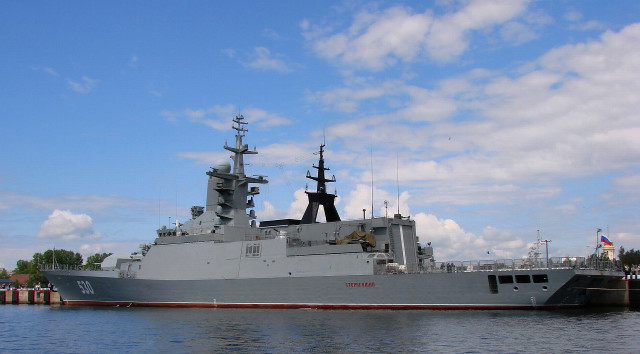 Battleship floating water dock flag free wallpaper - medium preview image