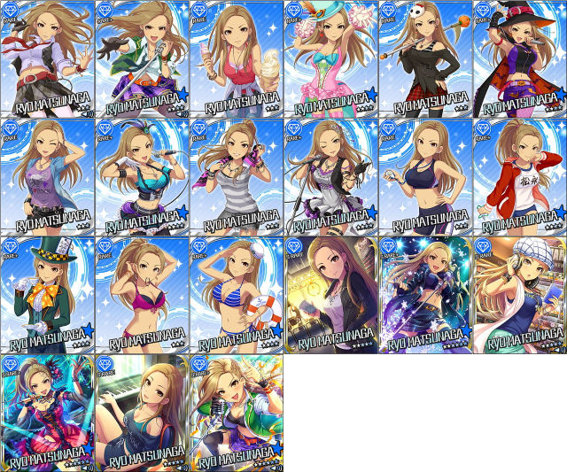 Anime characters grid pattern names free wallpaper - medium preview image