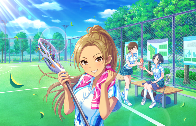 Tennis girls court sky fence free wallpaper - medium preview image