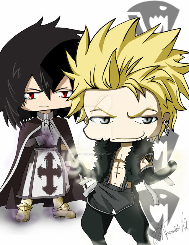 Anime black hair blonde hair free wallpaper - medium preview image