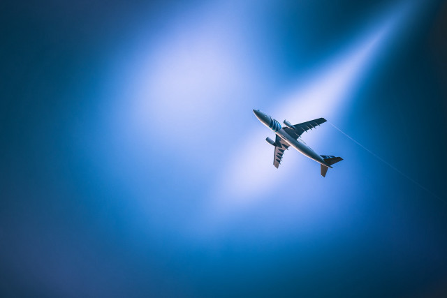 Plane flying sky tail fighter free wallpaper - medium preview image