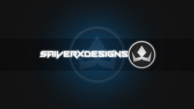 Dark background white black logo free wallpaper for desktop - medium preview image