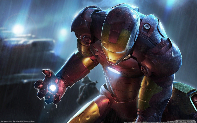 Man suit light rain gun #2 free wallpaper - medium preview image